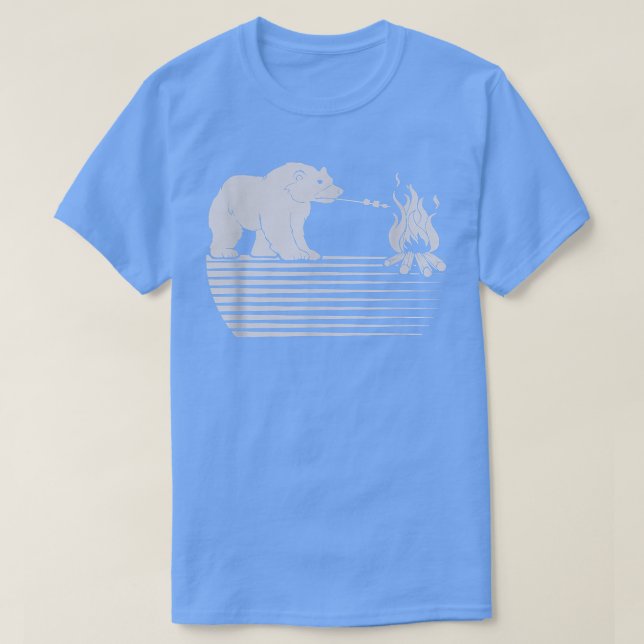 Ironischer Bärenwald T-Shirt (Design vorne)