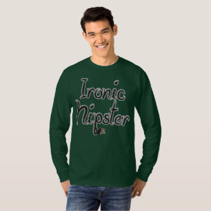 Ironischer Hipster T-Shirt