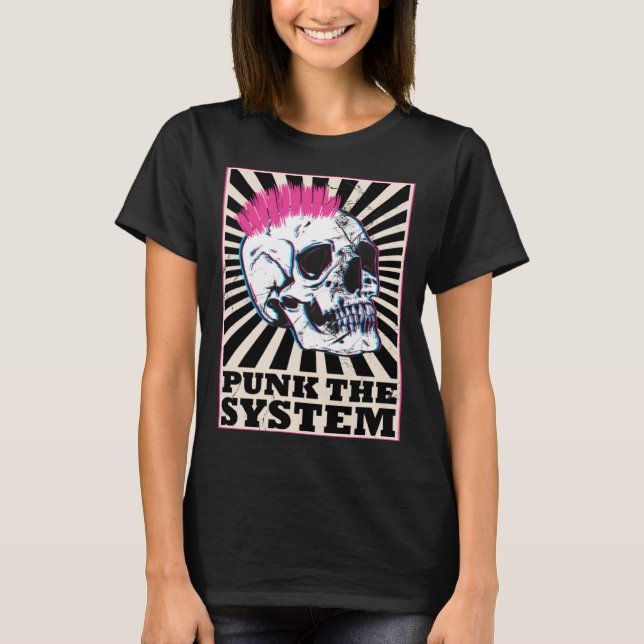 Ironischer Punk 7 T-Shirt (Vorderseite)