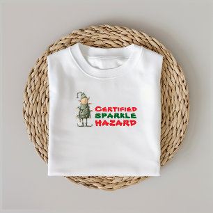 Ironischer Vintage-Cartoon-Elf, verheddert in Lich T-Shirt