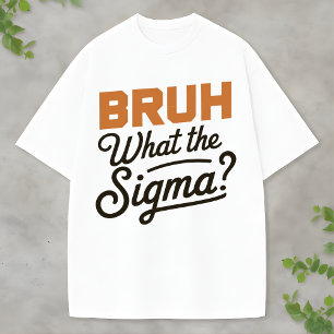 Ironisches Sigma-Witz-Humor-T-Shirt Internet-Slang T-Shirt