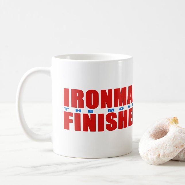 Ironman EBB-Andenken-Tasse Tasse (Mit Donut)