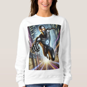 Ironman Futuristic City Rush Hoodie - Neon Hero Co