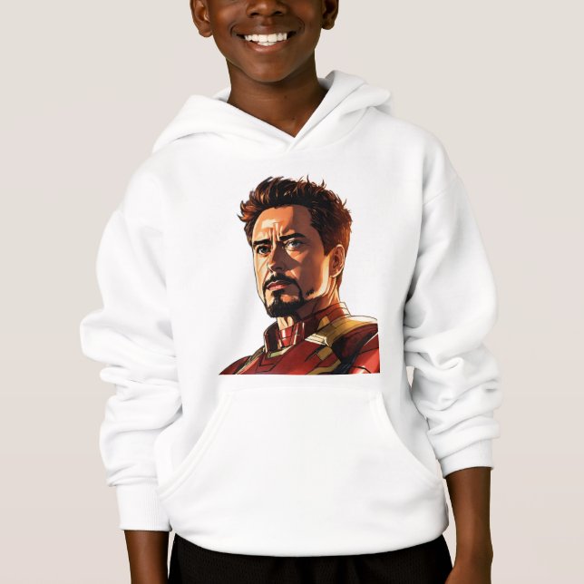 Ironman Kids-Kleidung Hoodie (Vorderseite)