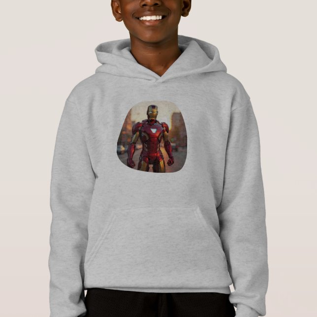 ironman T-Shirt Hoodie (Vorderseite)