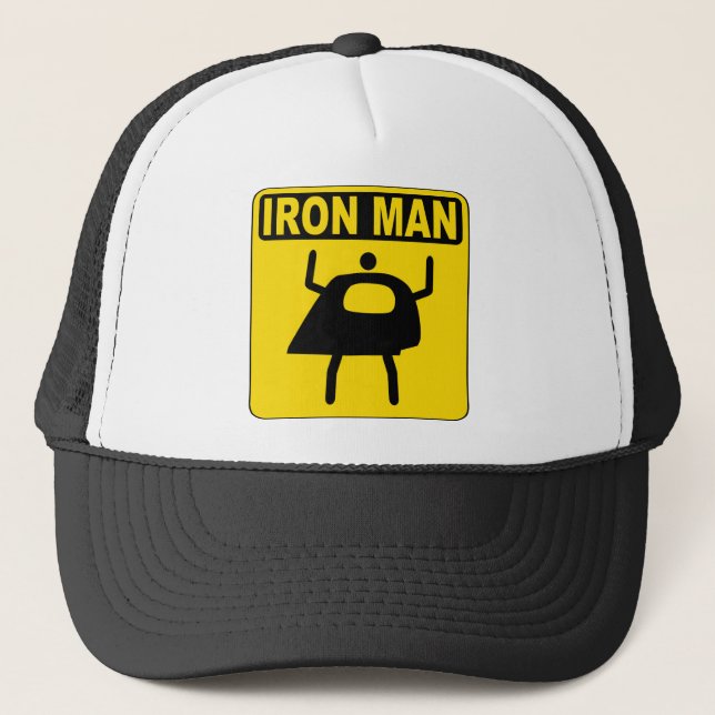Ironman Truckerkappe (Vorderseite)