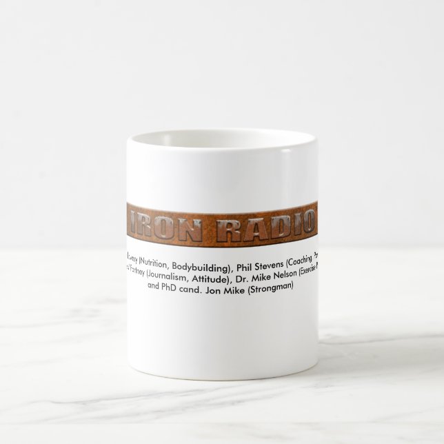 IronRadio.org richtet Tasse mit aus (Mittel)