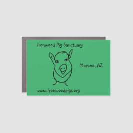 Ironwood Pig Logo Magnet