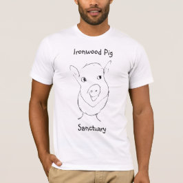 Ironwood Pig Sanctuary Logo T - Shirt