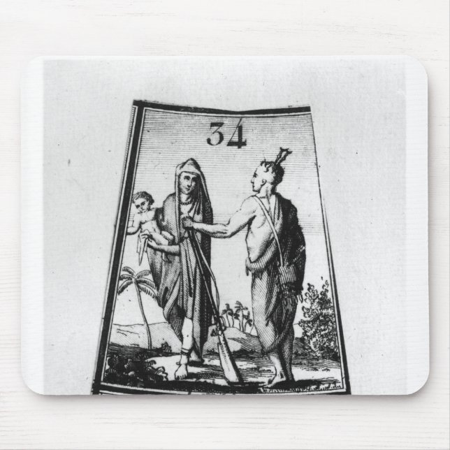Iroquois amerikanischer Ureinwohner Mousepad (Vorne)