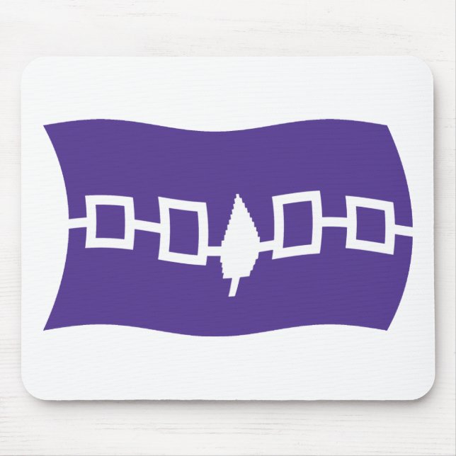 Iroquois Confederacy Flag Mousepad (Vorne)