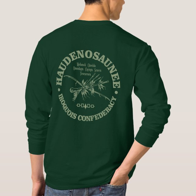 Iroquois Confederacy (Haudenounee) T-Shirt (Rückseite)