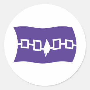 Iroquois Confederation Flag Sticker
