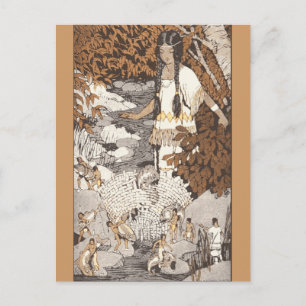 Iroquois Morning Star Postkarte