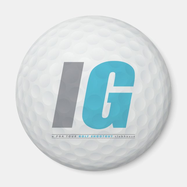 Irrational Guys Golf Ball Magnet (Vorne)