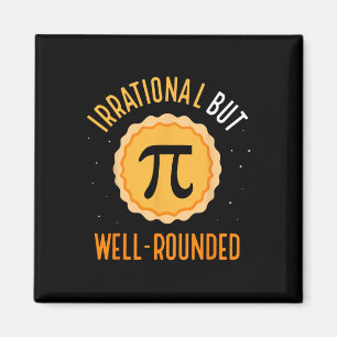 Irrationale, aber gut abgerundete 3,14 Mathematik Magnet
