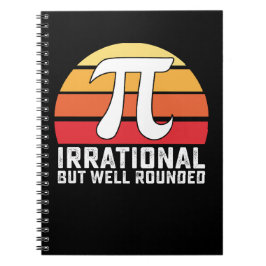 Irrationale, aber gut gerundete Pi-Day-Mathematik Notizblock