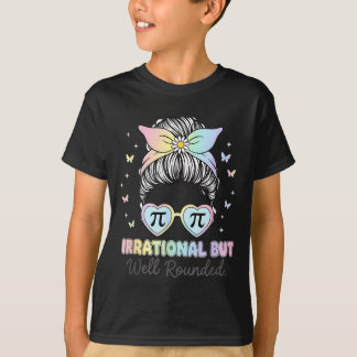 Irrationale, aber wohlgerundete Pi-Zahl Mathelehre T-Shirt