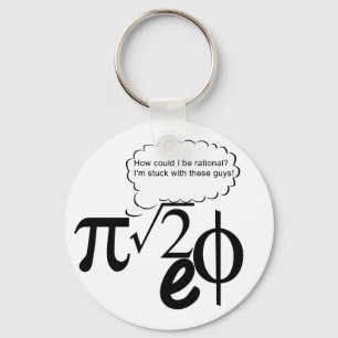 Irrationale Buddies Schlüsselanhänger