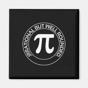 Irrationaler, aber gut gerundeter Funny Pi Day Tea Magnet