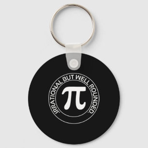 Irrationaler, aber gut gerundeter Funny Pi Day Tea Schlüsselanhänger