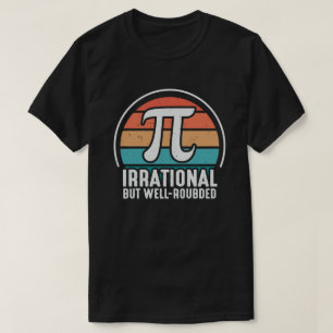 Irrationaler aber wohlgerundeter Pi-Tag 3.14 Mathe T-Shirt