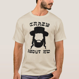 Irre über Juden, jüdischer Pub T-Shirt