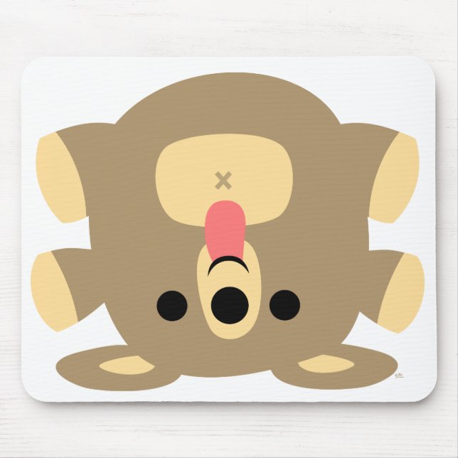 Irreverser Cartoon Bear Baby Mousepad (Vorne)