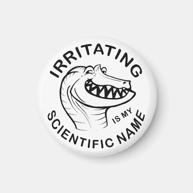 Irritator Trollface (Text) Magnet (Vorne)