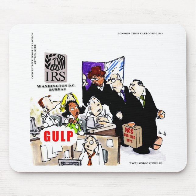 IRS Audits IRS Funny Mousepad (Vorne)