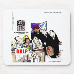 IRS prüft IRS lustig Mousepad
