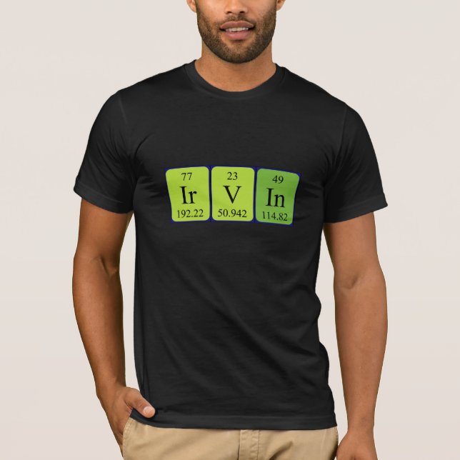 Irvin Periodenname Shirt (Vorderseite)