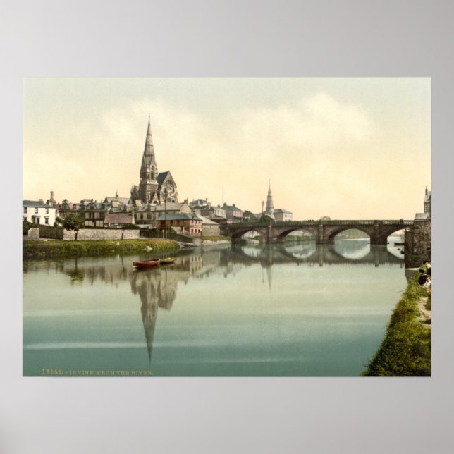 Irvine, Ayrshire, Schottland Poster (Vorne)