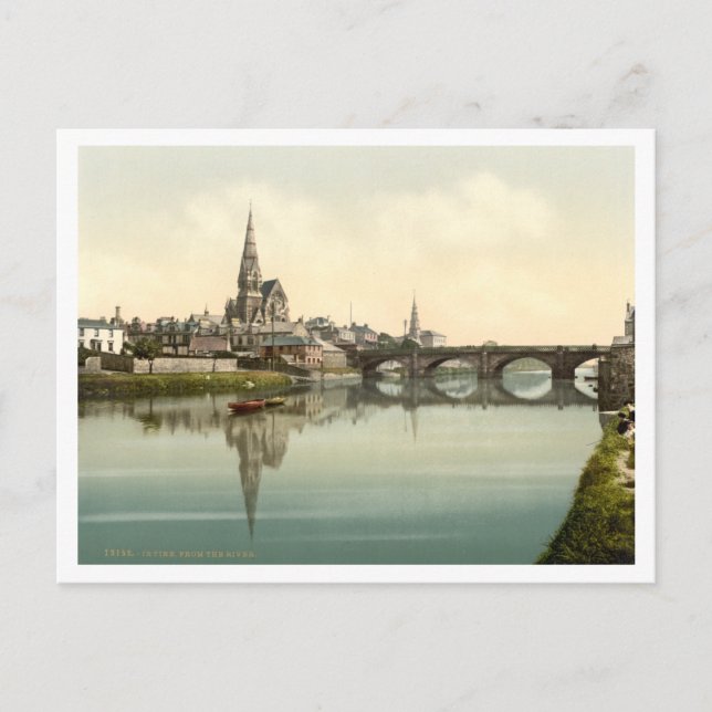 Irvine, Ayrshire, Schottland Postkarte (Vorderseite)