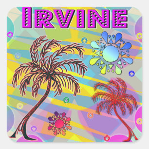 Irvine Happy and Hope Sticker