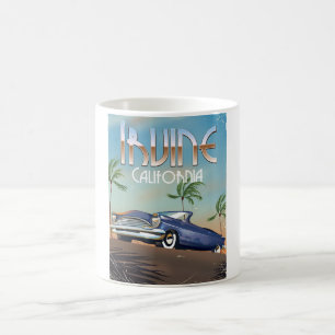 Irvine Kalifornien Reiseplakat Tasse