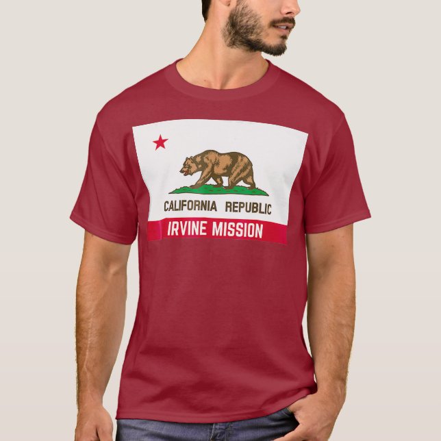 Irvine LDS Mormon Mission T-Shirt (Vorderseite)