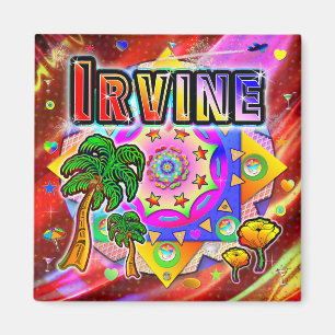 Irvine Tropical Friends Magnet