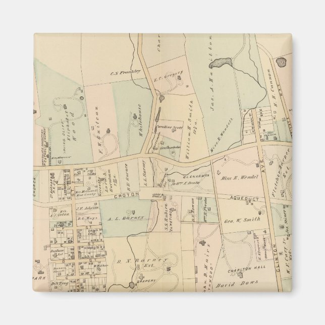 Irvington, New York 2 Magnet (Vorne)
