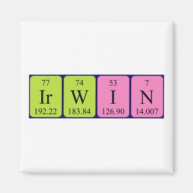 Irwin Periwin-Tischmagnet Magnet (Vorne)