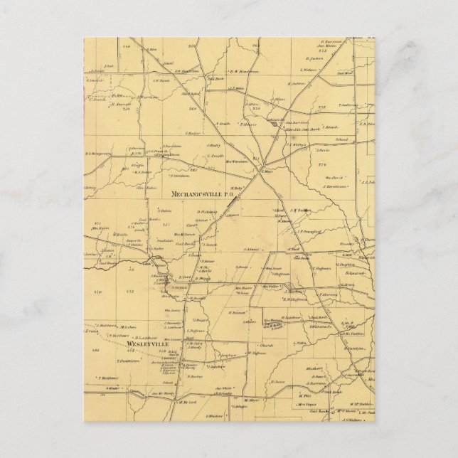 Irwin Town Postkarte (Vorderseite)