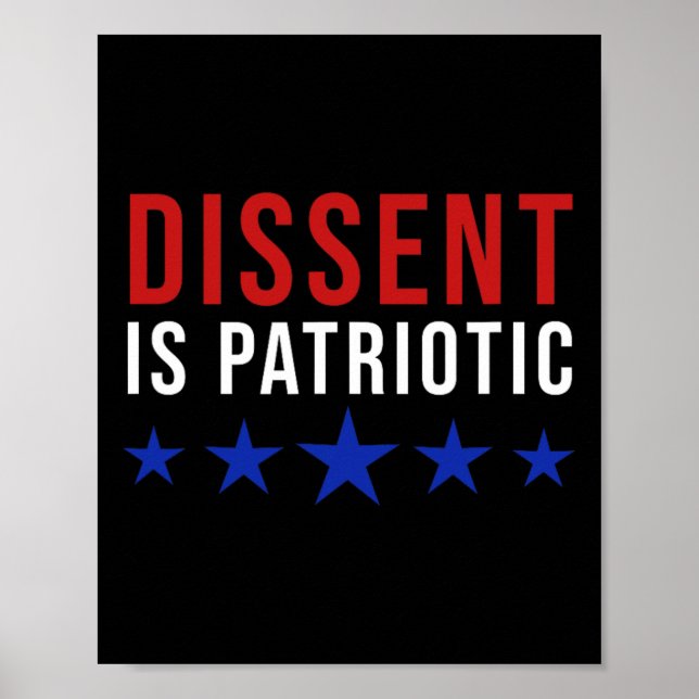 Is Patriotic - Feministischer Aktivistentum Poster (Vorne)