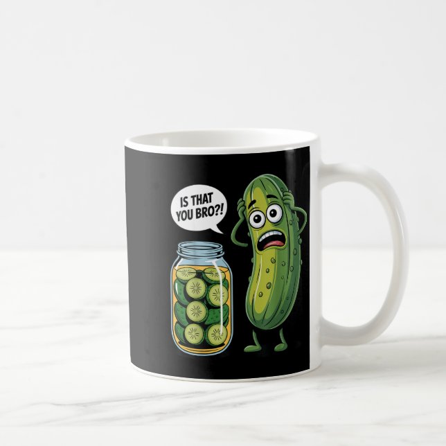 Is That You Bro_ Humorous Ckle Lovers Funny Cuber  Kaffeetasse (Rechts)
