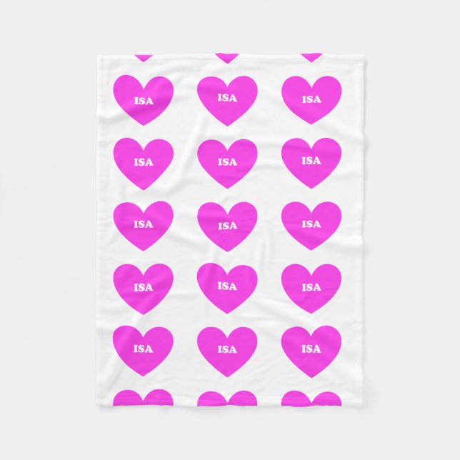 Isa Fleecedecke (Vorderseite)