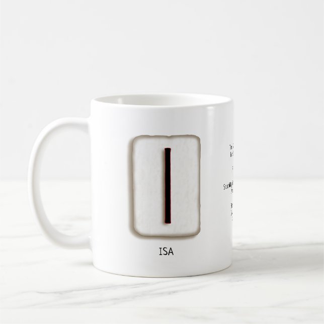 Isa RuneStone-Tasse Kaffeetasse (Links)