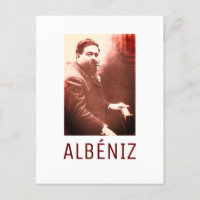 Isaac Albéniz Postcard