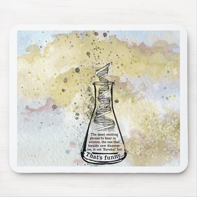 Isaac Asimov-Zitat Mousepad (Vorne)