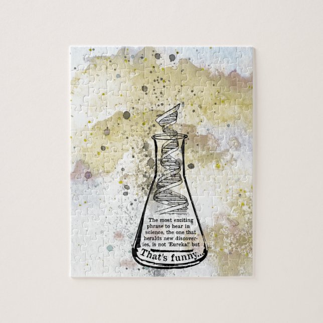 Isaac Asimov-Zitat Puzzle (Vertikal)