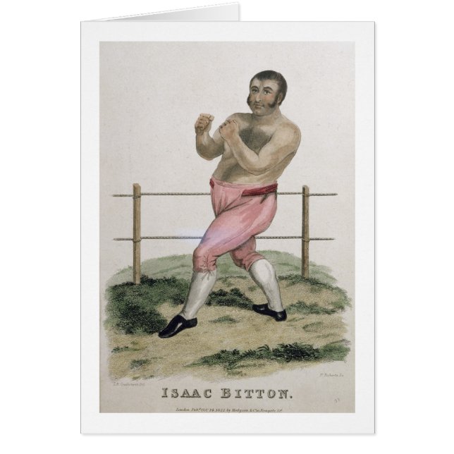 Isaac Bitton, graviert von P. Roberts, (Vorne)