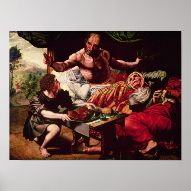 Isaac Blessing Jacob Poster (Vorne)